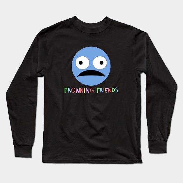 Frowning Friends Long Sleeve T-Shirt by JungXJung